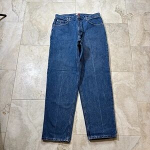 Tommy Hilfiger Men's Dark Blue Straight Jeans